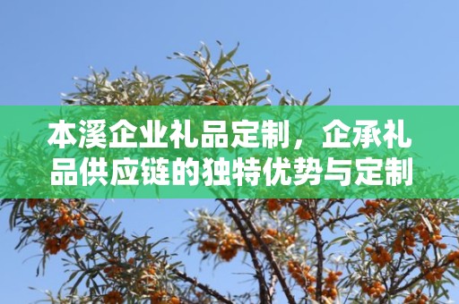 本溪企业礼品定制，企承礼品供应链的独特优势与定制体验