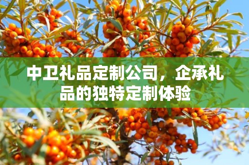 中卫礼品定制公司，企承礼品的独特定制体验