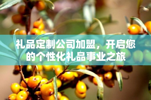 礼品定制公司加盟，开启您的个性化礼品事业之旅